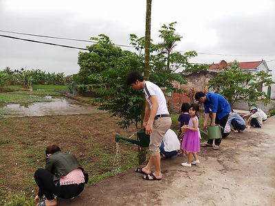 Đoàn xã Tân Phong: Duy trì tuyến đường thanh niên tự quản 