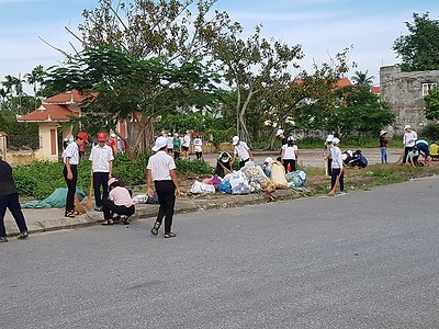 Đoàn xã Đoàn Xá: Duy trì tuyến đường thanh niên tự quản