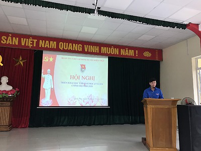 Hội nghị triển khai học tập 4 bài học lý luận chính trị năm 2020