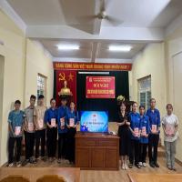 HỒNG AN TỔ CHỨC LỄ KẾT NẠP ĐOÀN VIÊN MỚI NĂM 2026