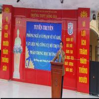 TUYÊN TRUYỀN PHÒNG NGỪA VI PHẠM VỀ VŨ KHÍ, VẬT LIỆU NỔ, CÔNG CỤ HỖ TRỢ VÀ PHÁO TRONG HỌC ĐƯỜNG