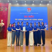 RA MẮT TỔ CÔNG NGHỆ SỐ CỘNG ĐỒNG TUỔI TRẺ XÃ NAM THANH MIỆN