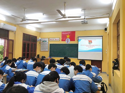 Đoàn TNCS Hồ Chí Minh trường THPT Kiến Thụy tổ chức Diễn đàn 