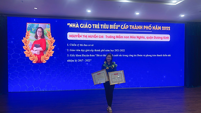 Cô giáo trẻ Nguyễn Thị Huyền Chi với lòng đam mê với công tác Đoàn