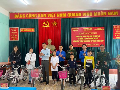 Quận đoàn Đồ Sơn: huy động nguồn lực tổ chức Mô hình “Những bước chân vì cộng đồng” 