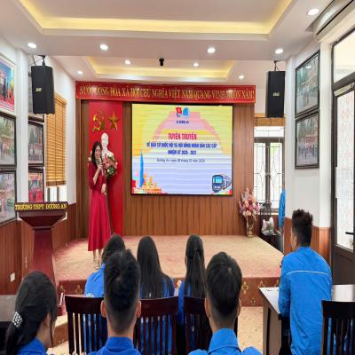 ĐƯỜNG AN: TỔ CHỨC TUYÊN TRUYỀN VỀ BẦU CỬ ĐẠI BIỂU QUỐC HỘI VÀ ĐẠI BIỂU HỘI ĐỒNG NHÂN DÂN CÁC CẤP NHIỆM KỲ 2026 - 2031