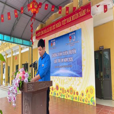 Nguyên Giáp: Phối hợp tổ chức tuyên truyền Luật trẻ em