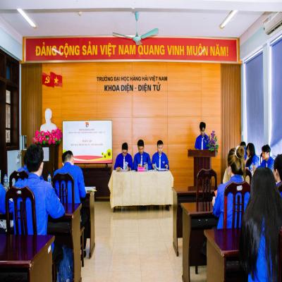 HỘI NGHỊ ĐẠI BIỂU ĐOÀN TNCS HỒ CHÍ MINH KHOA ĐIỆN - ĐIỆN TỬ GIAI ĐOẠN 2025 - 2027 DIỄN RA THÀNH CÔNG TỐT ĐẸP