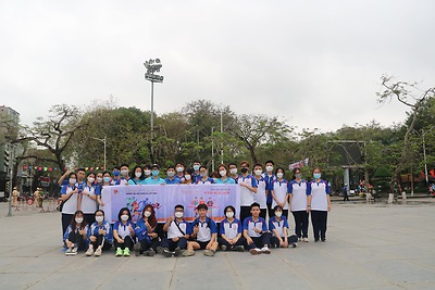 Đoàn TNCS HCM Trường Đại học Hàng hải Việt Nam triển khai cuộc vận động 10.000 bước chân vì sức khoẻ mỗi ngày