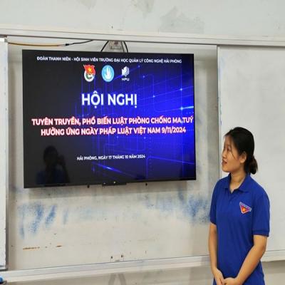 Hội Nghị Tuyên Truyền Luật Phòng Chống Ma Túy Hưởng Ứng Ngày Pháp Luật Việt Nam 09/11/2024