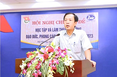  Đoàn TN Công ty CP Cảng Hải Phòng: Hội nghị chuyên đề về học tập và làm theo tư tưởng, đạo đức, phong cách Hồ Chí Minh