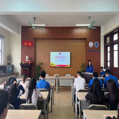 HỘI NGHỊ ĐẠI BIỂU ĐOÀN TNCS HỒ CHÍ MINH KHOA CÔNG TRÌNH GIAI ĐOẠN 2025 - 2027