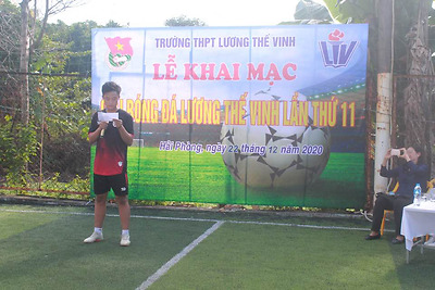 Trường THPT Lương Thế Vinh tổ chức Giải bóng đá lần thứ 12