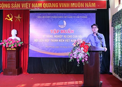 Ủy ban Hội LHTN Việt Nam thành phố tổ chức lớp tập huấn kỹ năng, nghiệp vụ cho cán bộ Hội LHTN Việt Nam thành phố năm 2018