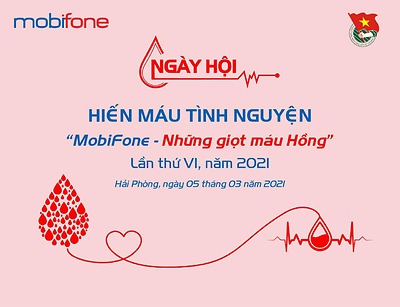 Quận đoàn - Hội LHTN Việt Nam quận Dương Kinh phối hợp với Công ty Dịch vụ MobiFone khu vực 5 tổ chức ngày hội hiến máu
