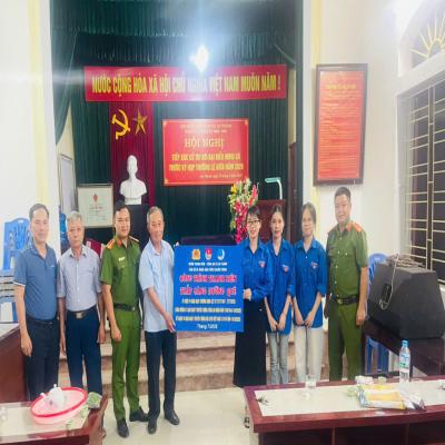 AN THÀNH: PHỐI HỢP BÀN GIAO CÔNG TRÌNH THANH NIÊN 