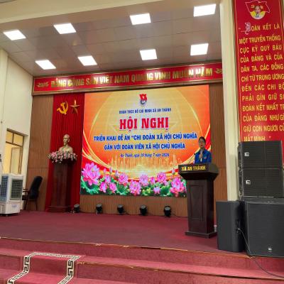 AN THÀNH: TỔ CHỨC HỘI NGHỊ TRIỂN KHAI THỰC HIỆN ĐỀ ÁN “CHI ĐOÀN XÃ HỘI CHỦ NGHĨA GẮN VỚI ĐOÀN VIÊN XÃ HỘI CHỦ NGHĨA”