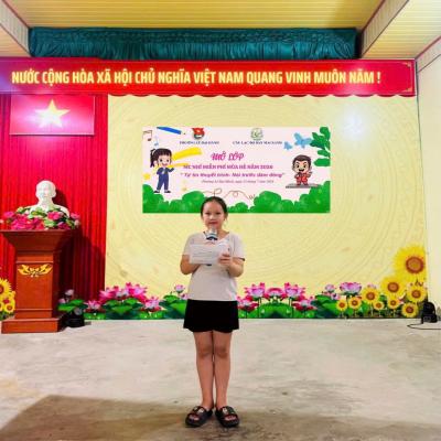 Lê Đại Hành tổ chức lớp học Kỹ năng MC nhí miên phí năm 2026