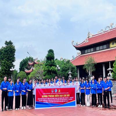 TUỔI TRẺ XÃ AN HƯNG TỔ CHỨC HÀNH TRÌNH VỀ ĐỊA CHỈ ĐỎ – TRI ÂN TRUYỀN THỐNG, TIẾP BƯỚC TƯƠNG LAI