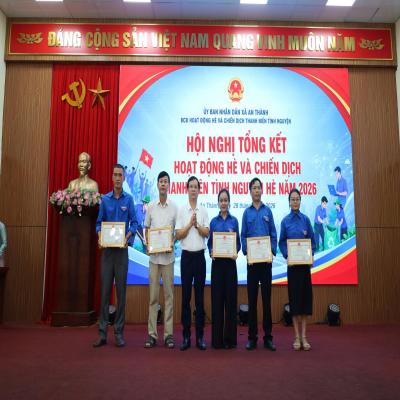 AN THÀNH TỔNG KẾT HOẠT ĐỘNG HÈ VÀ CHIẾN DỊCH THANH NIÊN TÌNH NGUYỆN HÈ NĂM 2026