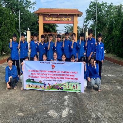 TUỔI TRẺ GIA PHÚC RA QUÂN “NGÀY CHỦ NHẬT XANH” ĐỒNG LOẠT TOÀN QUỐC LẦN THỨ 2 NĂM 2026