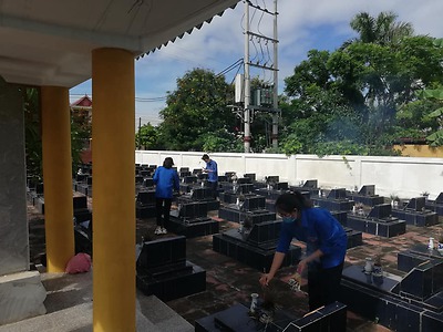 Lễ thắp nến tri ân xã Quốc Tuấn