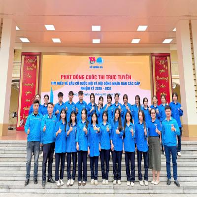 ĐƯỜNG AN:  PHÁT ĐỘNG TỔ CHỨC CUỘC THI TRẮC NGHIỆM TRỰC TUYẾN TÌM HIỂU VỀ BẦU CỬ ĐẠI BIỂU QUỐC HỘI VÀ BẦU CỬ ĐẠI BIỂU HỘI ĐỒNG NHÂN DÂN” NHIỆM KỲ 2026 – 2031 TRONG ĐOÀN VIÊN THANH NIÊN