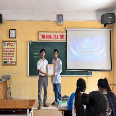 ĐƯỜNG AN: ĐOÀN TRƯỜNG THPT BÌNH GIANG TỔ CHỨC CHƯƠNG TRÌNH TUYÊN DƯƠNG HỌC SINH 3 TỐT CẤP TRƯỜNG
