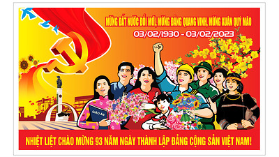 Đoàn thanh niên Công ty Xi măng Vicem Hải phòng đăng tin bài tuyên truyền kỷ niệm 93 năm Ngày thành lập Đảng Cộng sản Việt Nam