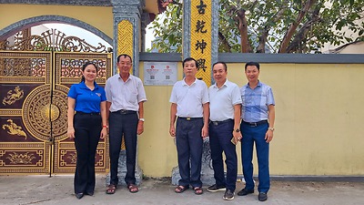 Đoàn phường Đằng Lâm tổ chức ra mắt công trình thanh niên “Chuyển đổi số trong tuyên truyền, quảng bá điểm du lịch, địa chỉ đỏ, di tích lịch sử - văn hoá” gắn biển QR-code