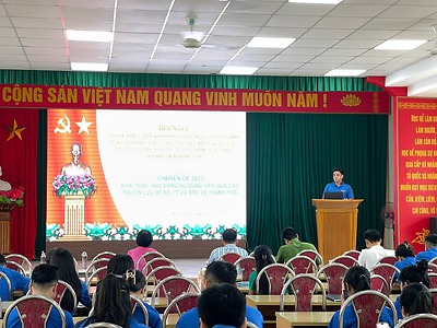 Huyện đoàn - Hội LHTN Việt Nam huyện tổ chức Hội nghị tập huấn các chuyên đề năm 2023 cho cán bộ, đoàn viên, thanh niên huyện Kiến Thuỵ.