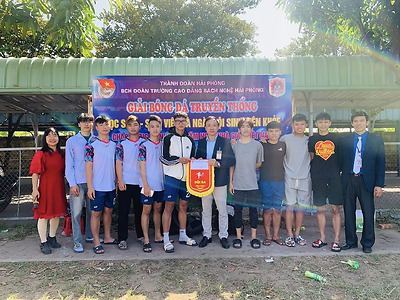 Đoàn TNCS Hồ Chí Minh trường Cao đẳng Bách nghệ Hải Phòng tổ chức Giải bóng đá truyền thống học sinh, sinh viên và Ngày hội sinh viên khỏe