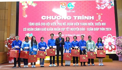 Kết quả thực hiện Quý I/2024 của Quận đoàn - Hội LHTN Việt Nam quận - Hội đồng Đội quận Kiến An về việc tích cực vận động, thu hút, điều phối nguồn lực chăm lo đời sống an sinh xã hội cho đoàn viên, hội viên, thanh thiếu nhi