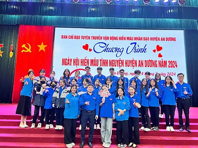 Ngày hội hiến máu tình nguyện huyện An Dương