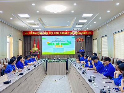 HỌP MẶT TÌNH NGUYỆN VIÊN CHIẾN DỊCH MÙA HÈ XANH 2024