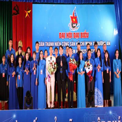  ĐƯỜNG AN: TỔ CHỨC THÀNH CÔNG ĐẠI HỘI ĐẠI BIỂU ĐOÀN TNCS HỒ CHÍ MINH XÃ ĐƯỜNG AN LẦN THỨ I, NHIỆM KỲ 2025 - 2030