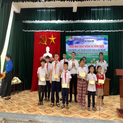 “Hè vui, khoẻ -An toàn, bổ ích” cùng thiếu nhi phường An Phong