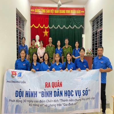 RA QUÂN ĐỘI HÌNH “BÌNH DÂN HỌC VỤ SỐ” – KHỞI ĐỘNG CHIẾN DỊCH 30 NGÀY CAO ĐIỂM 