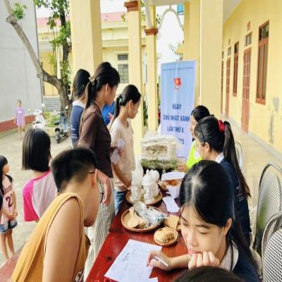 ĐOÀN XÃ VĨNH BẢO RA QUÂN NGÀY CHỦ NHẬT XANH TOÀN QUỐC LẦN 5 HƯỞNG ỨNG CHƯƠNG TRÌNH XÂY DỰNG NÔNG THÔN MỚI NĂM 2025