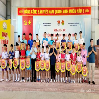 ĐOÀN PHƯỜNG NAM ĐỒ SƠN TỔ CHỨC GIẢI BÓNG ĐÁ NAM HỌC SINH LẦN THỨ II CHÀO MỪNG ĐẠI HỘI ĐẠI BIỂU ĐOÀN TNCS HỒ CHÍ MINH  PHƯỜNG LẦN THỨ I, NHIỆM KỲ 2025-2030