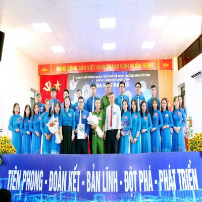 Đoàn phường Nam Đồ Sơn tổ chức thành công Đại hội đại biểu Lần thứ Nhất, nhiệm kỳ 2025-2030