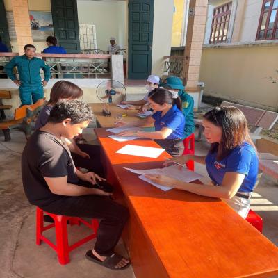 ĐOÀN VIÊN THANH NIÊN PHƯỜNG BẮC AN PHỤ TÍCH CỰC HỖ TRỢ CÔNG TÁC KHÁM SƠ TUYỂN NGHĨA VỤ QUÂN SỰ NĂM 2026