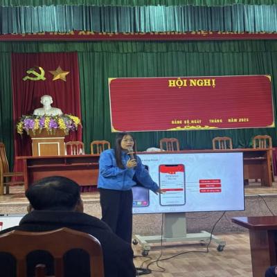 TUỔI TRẺ THANH MIỆN TÍCH CỰC ĐỒNG HÀNH CÙNG CHUYỂN ĐỔI SỐ TRONG CÔNG TÁC ĐẢNG 