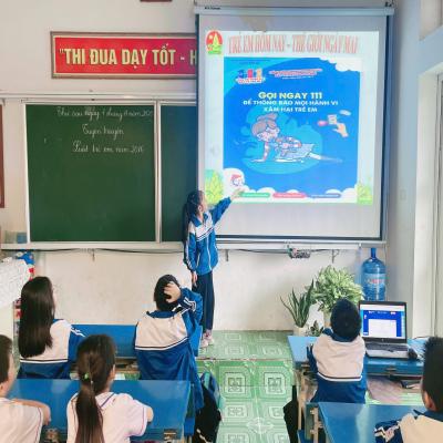 LIÊN ĐỘI TRƯỜNG TIỂU HỌC VIỆT HÒA TUYÊN TRUYỀN LUẬT TRẺ EM NĂM HỌC 2025 – 2026