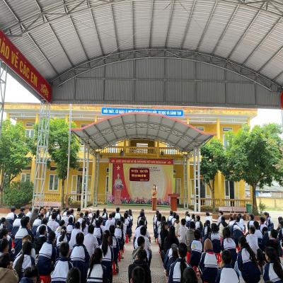 TUYÊN TRUYỀN CHIẾN DỊCH “KHÔNG MỘT MÌNH – CÙNG NHAU AN TOÀN TRỰC TUYẾN” TẠI TRƯỜNG THCS NGỌC KỲ (01/12/2025)