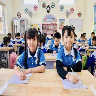 THIẾU NHI XÃ AN HƯNG CHÀO MỪNG ĐẠI HỘI ĐOÀN TNCS HỒ CHÍ MINH THÀNH PHỐ HẢI PHÒNG LẦN THỨ I, NHIỆM KỲ 2025-2030.