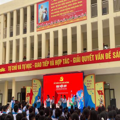 TUỔI TRẺ PHƯỜNG HƯNG ĐẠO ĐỒNG LOẠT TỔ CHỨC CHÀO CỜ CHÀO MỪNG ĐẠI HỘI XIV ĐẢNG CỘNG SẢN VIỆT NAM TRƯỚC GIỜ KHAI MẠC ĐẠI HỘI
