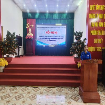 ĐOÀN PHƯỜNG TRẦN LIỄU PHỐI HỢP VỚI TRƯỜNG CAO ĐẲNG NGHỀ SỐ 20 – BỘ QUỐC PHÒNG