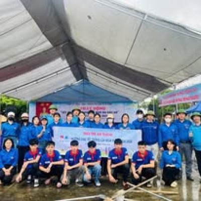 Đoàn xã An Thành hoàn thành vượt chỉ tiêu trồng mới cây xanh tháng 3 năm 2026