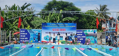 giải bơi Thanh thiếu niên huyện Vĩnh Bảo năm 2022